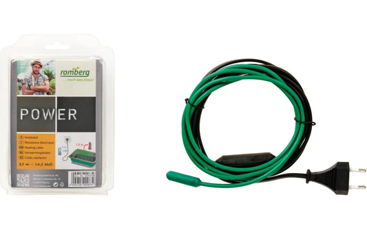Romberg | Heizkabel 3,5 m (1,5 m heizbar) | 14,5 Watt