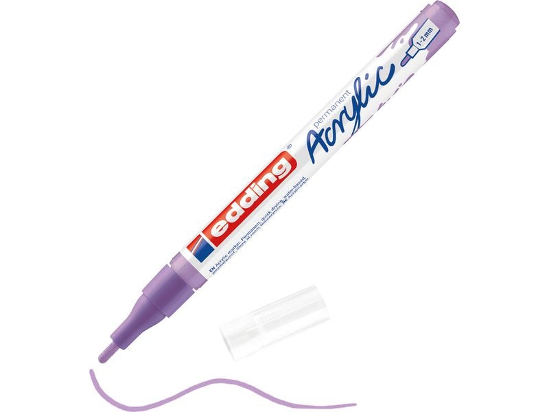 edding | Acrylmarker 5300 fein | light lavender