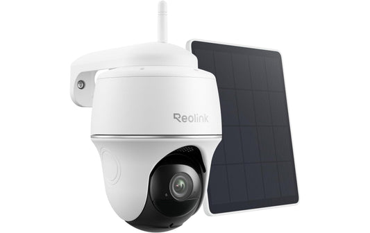 Reolink | Argus B420 PT WiFi Kamera+Solar | 4K ColorX Nachtsicht, 360° schwenkbare