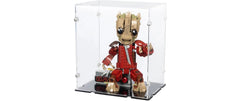 iDisplayit | Acryl-Display LEGO 76341 Groot Ravager | Mit schwarzem Boden