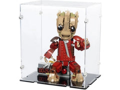 iDisplayit | Acryl-Display LEGO 76341 Groot Ravager | Mit schwarzem Boden