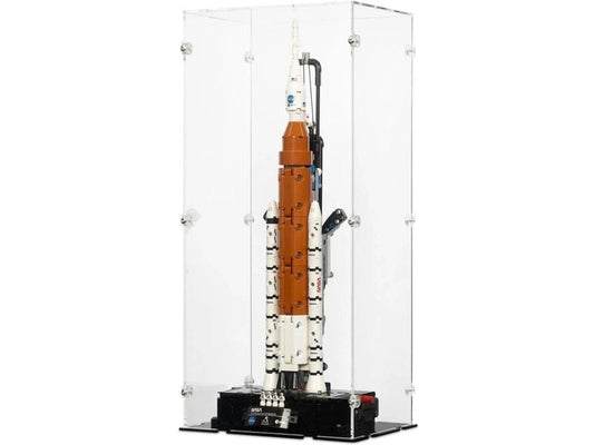 iDisplayit | Acryl-Display LEGO 42221 NASA Artemis | Mit schwarzem Boden