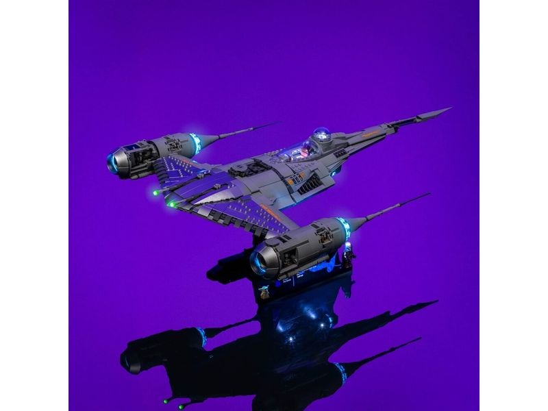 Light My Bricks | 2.0 LED Licht Set LEGO 75442 Star Wars | N-1 Starfighter des Mandalorianers