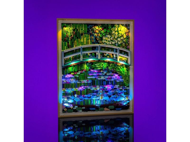Light My Bricks | 2.0 LED Licht Set LEGO 31220 | Cloude Monet Brücke