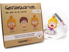Hanniline | Gefühlskarten für Kinder | 2 - 7 Jahren