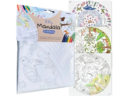 Hanniline | 3 XXL Mandala Tiere