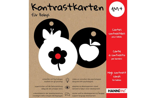 Hanniline | Kontrastkarten ab dem 1. Lebensmonat | ab dem 1. Lebensmonat