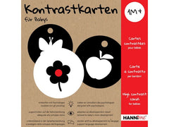 Hanniline | Kontrastkarten ab dem 1. Lebensmonat | ab dem 1. Lebensmonat