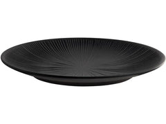 APS | Teller Nero | Durchmesser: 29 cm, Schwarz