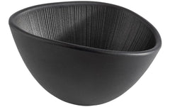 APS | Bowl Oval Nero | 0.3 Liter, Schwarz