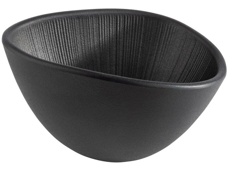 APS | Bowl Oval Nero | 0.3 Liter, Schwarz