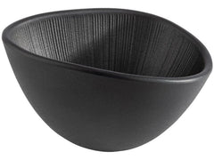 APS | Bowl Oval Nero | 0.3 Liter, Schwarz