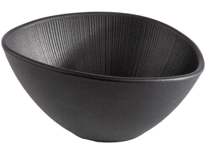APS | Bowl Oval Nero | 0.5 Liter, Schwarz