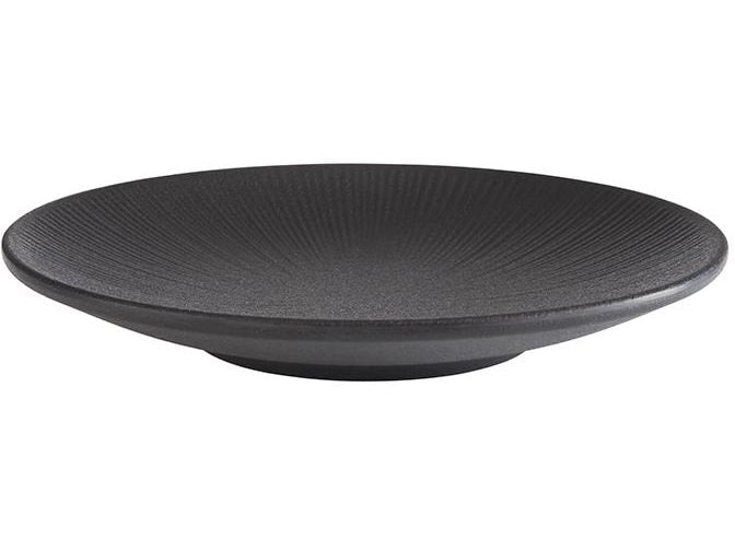 APS | Teller Nero | Durchmesser: 21 cm, Schwarz