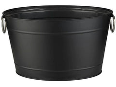 APS | Getränkewanne TIN | 11 Liter, Schwarz
