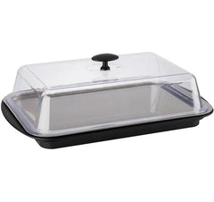APS | Thermo Tablett-Set Eckig | 6-teilig, Schwarz