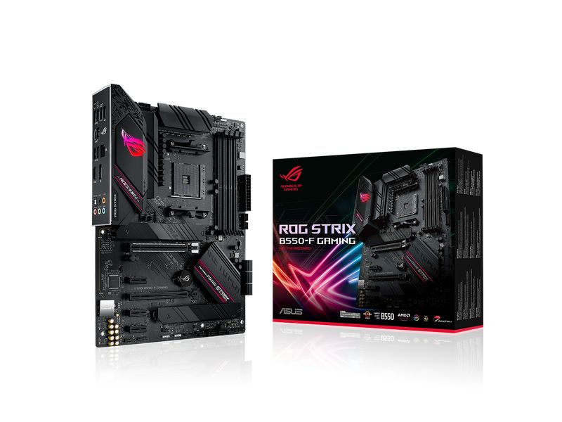 ASUS | ROG STRIX B550-F GAMING, ATX, AM4 | AMD B550, 4x DDR4, PCIe 4.0
