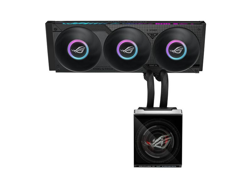 ASUS | ROG STRIX SLC IV 360 ARGB LCD BLK | Liquid CPU Cooler, IPS LCD, 3x120mm ARGB