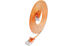 SLIM | Slimpatchkabel RJ-45 - RJ-45, Cat 6, Cat.6, AWG36, Klinkenschutz, rund, 2.8mm