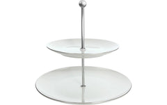 Tognana | Etagere Fascetta Platino | Grösse: 27 x 25 cm, Porzellan
