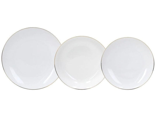 Tognana | Geschirrset Fascetta Oro | 18-teilig