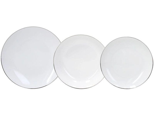 Tognana | Geschirrset Fascetta Platino | 18-teilig