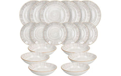 Tognana | Geschirrset Virtuo Beige | 18-teilig