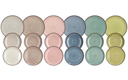 Tognana | Geschirrset Urban Pastel | 18-teilig