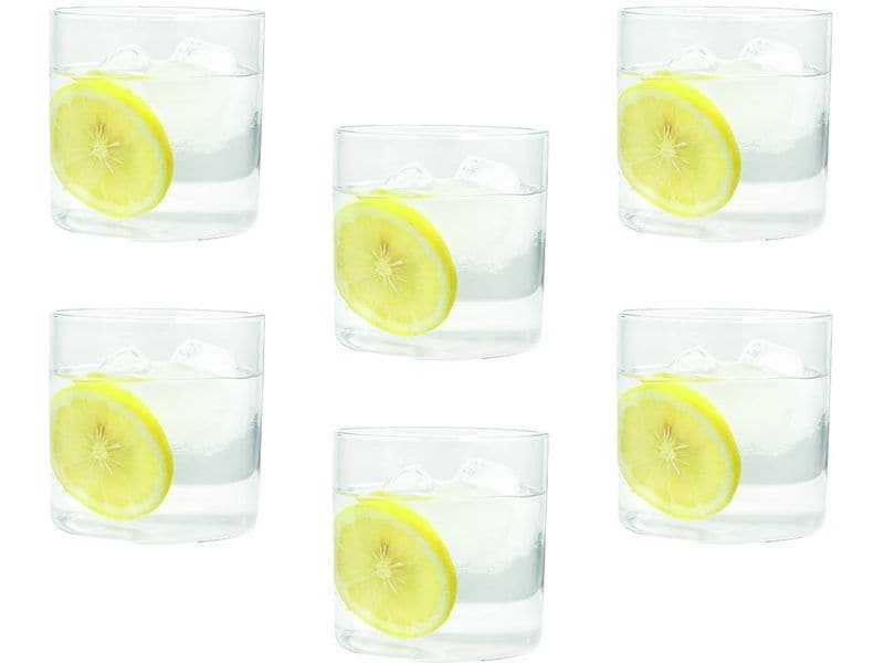Tognana | Trinkgläser Lyra | 6 Stück, 330 ml, Transparent