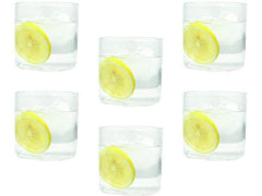 Tognana | Trinkgläser Lyra | 6 Stück, 330 ml, Transparent