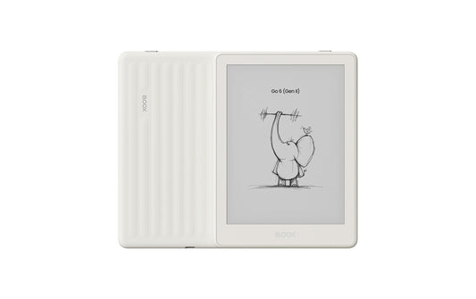 Boox | Onyx eReader BOOX Go 6 (Gen 2) | E-Ink Tablet, Shell