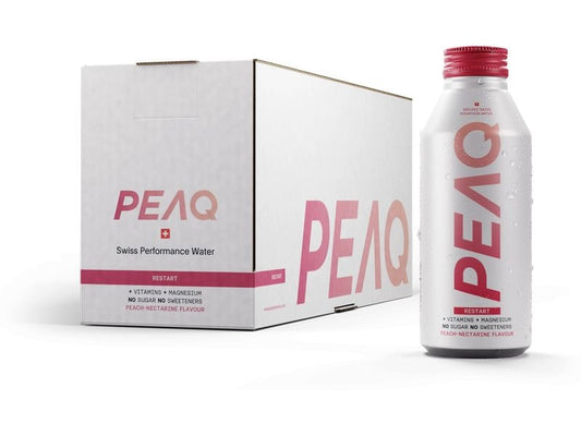 PEAQ | Restart Peach-Nectarine | 12 x 0.473 l
