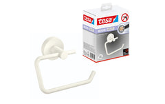 tesa | WC-Rollenhalter MOON WHITE Serie | ohne Bohren, weiss