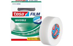 tesa | Klebeband tesafilm invisible matt | 33m x 19mm, Weiss Matt