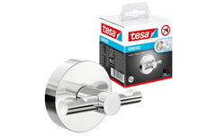 tesa | Handtuchhaken SMOOZ Silber Serie | ohne Bohren, silber