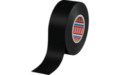 tesa | Gewebeband Weich-PVC Allzweckband | 33m x 30mm, Schwarz