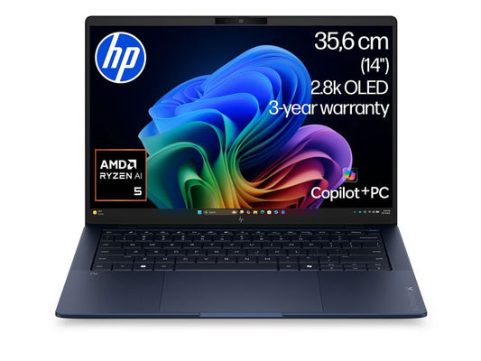 HP Inc. | HP EB X G2a 14 NGAI,RAI7P 450,32,512,SVT,5G | 14 WUXGA 800 SV AG TS,W11P,Blue,3Y Ons
