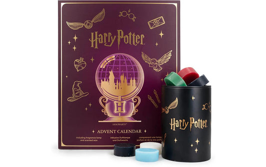balthasar | Adventskalender Harry Potter | 27x22cm, Duftlampe & 24 Duftwachs