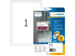 HERMA | A4 | wetterfeste Folien, 190 x 275 mm, weiss