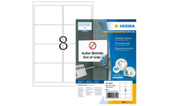 HERMA | Adressetiketten | Ablösbar, A4, 99.1 x 67.7 mm, weiss