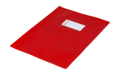 dufco | Hefthüllen Green Line rot, 10 Stk. | E5 Stabquart mit Beschriftung, 220my