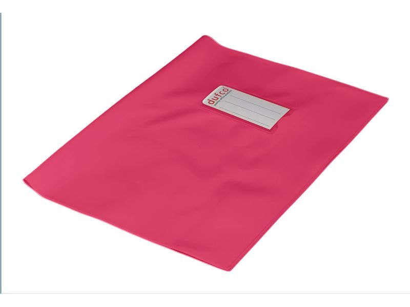 dufco | Hefthüllen Green Line fuchsia, 10 Stk | E5 Stabquart mit Beschriftung, 220my