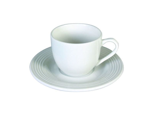 Tognana | Espressotassen-Set Circles | 6 Stück, 100 ml, Weiss
