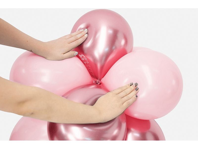 Partydeco | Ballongirlande Band | transparent, 5m , 1 Stk