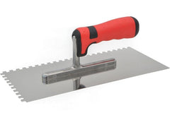 Laser & Tools | Glättekelle 6x6 gezahnt | 280x130 mm