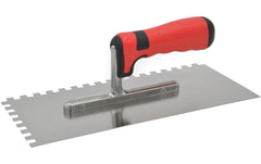 Laser & Tools | Glättekelle 8x8 gezahnt | 280x130 mm
