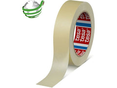 tesa | Malerband Krepp hitzebeständig PV1 | 50m x 25mm, Chamois