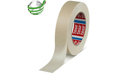 tesa | Malerband Krepp hitzebeständig | 50m x 9mm, Chamois