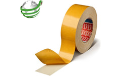 tesa | Klebeband Tuchband doppelseitig | 50m x 15mm, Weiss
