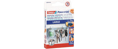 tesa | Posterkleber Powerstrips Large | 2 kg, 10er Pack